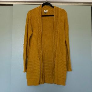Golden Yellow Cardigan